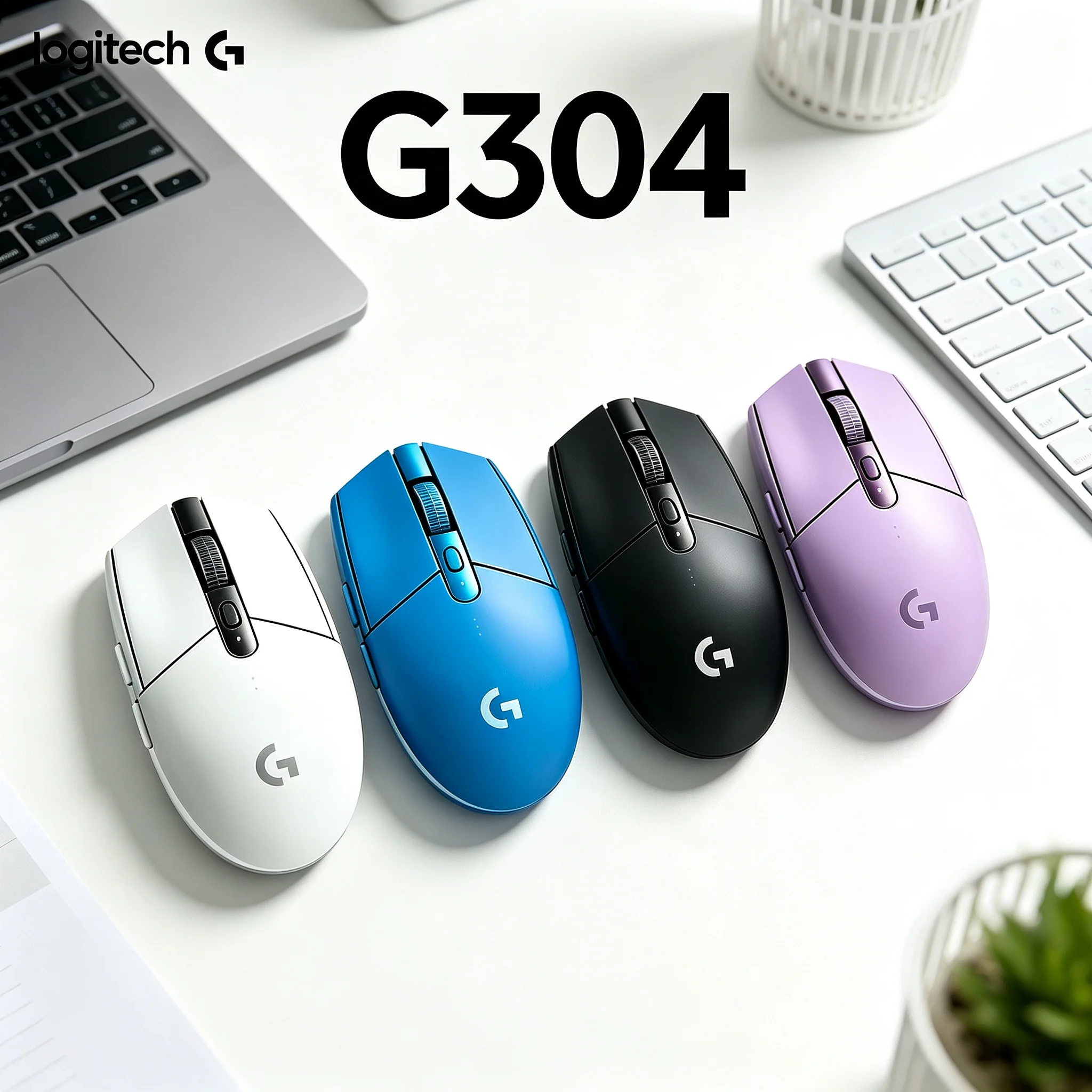 Logitech G304 2.4G Wireless Gaming Mouse For Multi‑Platform Game CS2 PUBG Valorant LOL MOBA