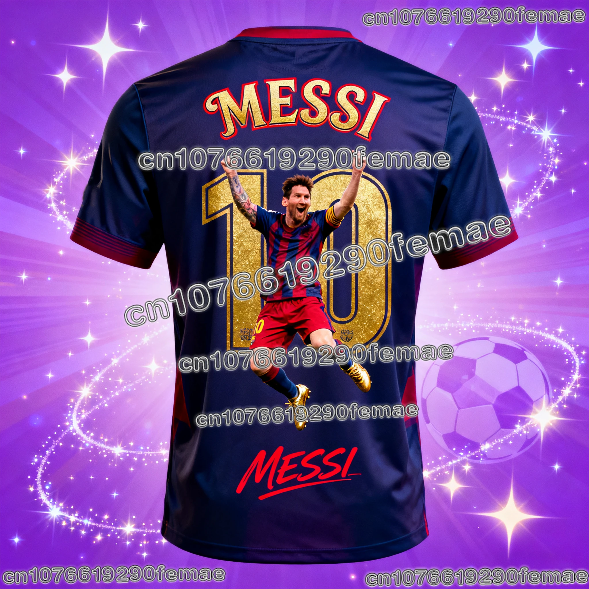 2025 موضة ميسي # 10 كرة القدم تي شيرت 3D طباعة كرة القدم جيرسي الرجال النساء بنين بنات عارضة التدريب تنفس سترة رياضية علوية #4