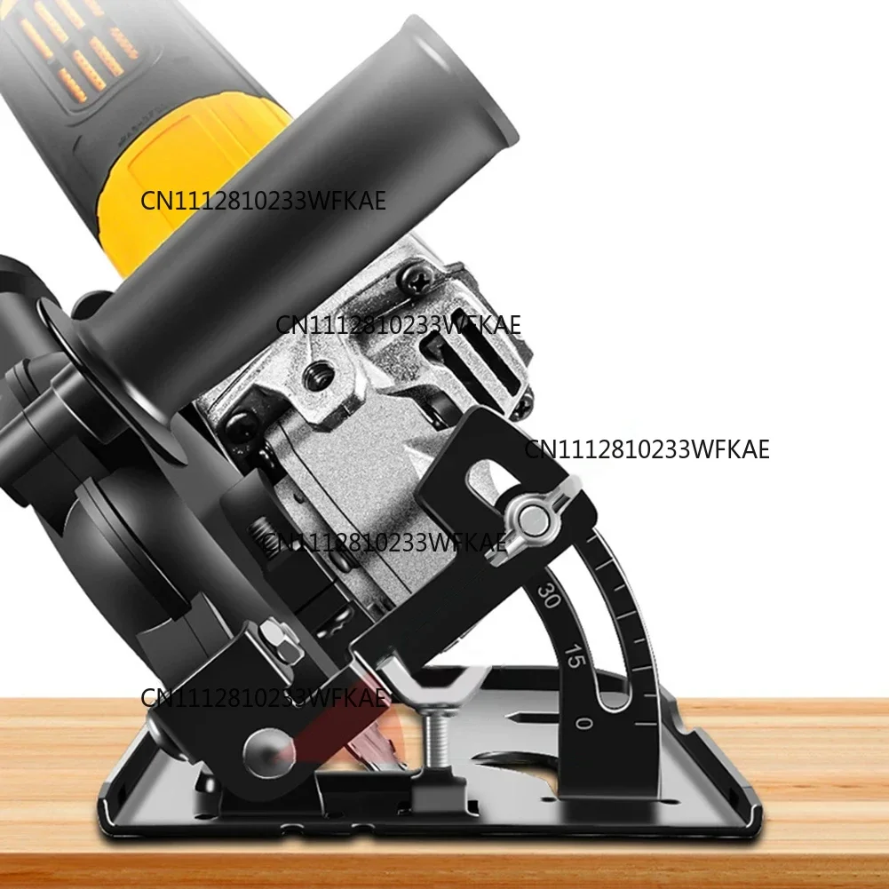 Hander Stand Convert Cutting Machine Base Woodworking Table for Angle Grinders 100-125 With Dust Cover 45° Adjustable
