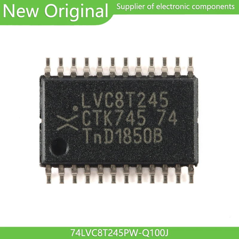 

(5PCS) 74LVC8T245PW-Q100J 74LVC8T245 LVC8T245 TSSOP-24 Converter/level shifter NEW and Original in Stock