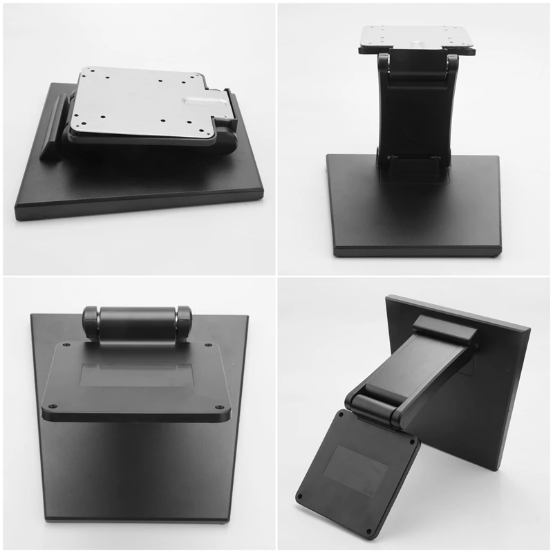 Imagem -06 - Tilt Montado Dobre Suporte do Monitor Display Lcd Press Screen Stand Vesa 10 27