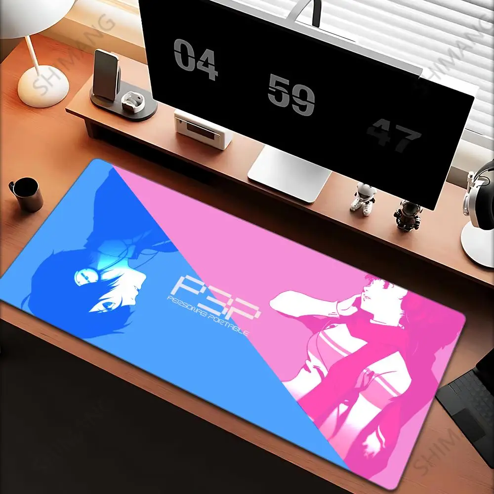 

XXL Mouse Pad Anime Persona 3 Reload Mousepad Gaming Gamer Accessories MouseMat Office Soft Table Mat HD Printing Kawaii Deskpad