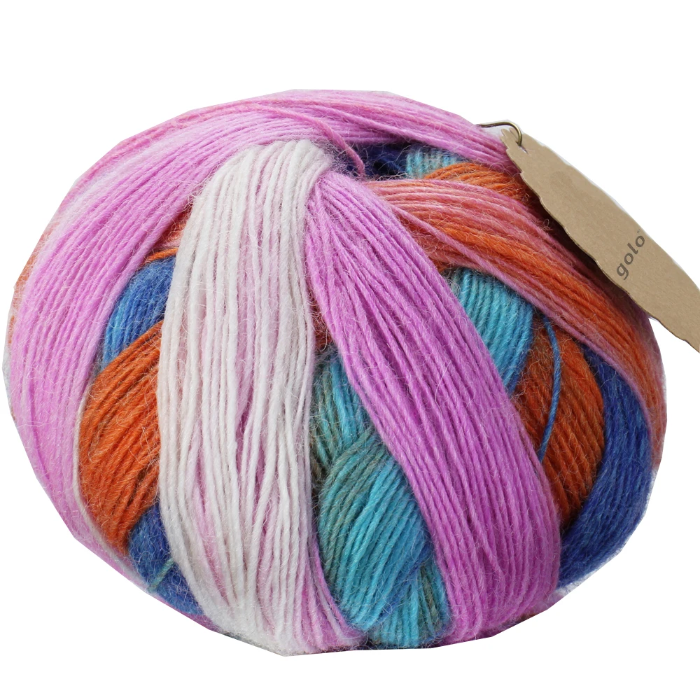 golo wool yarn for weaving Knitting Wool ball Cashmere yarn for hand knitting