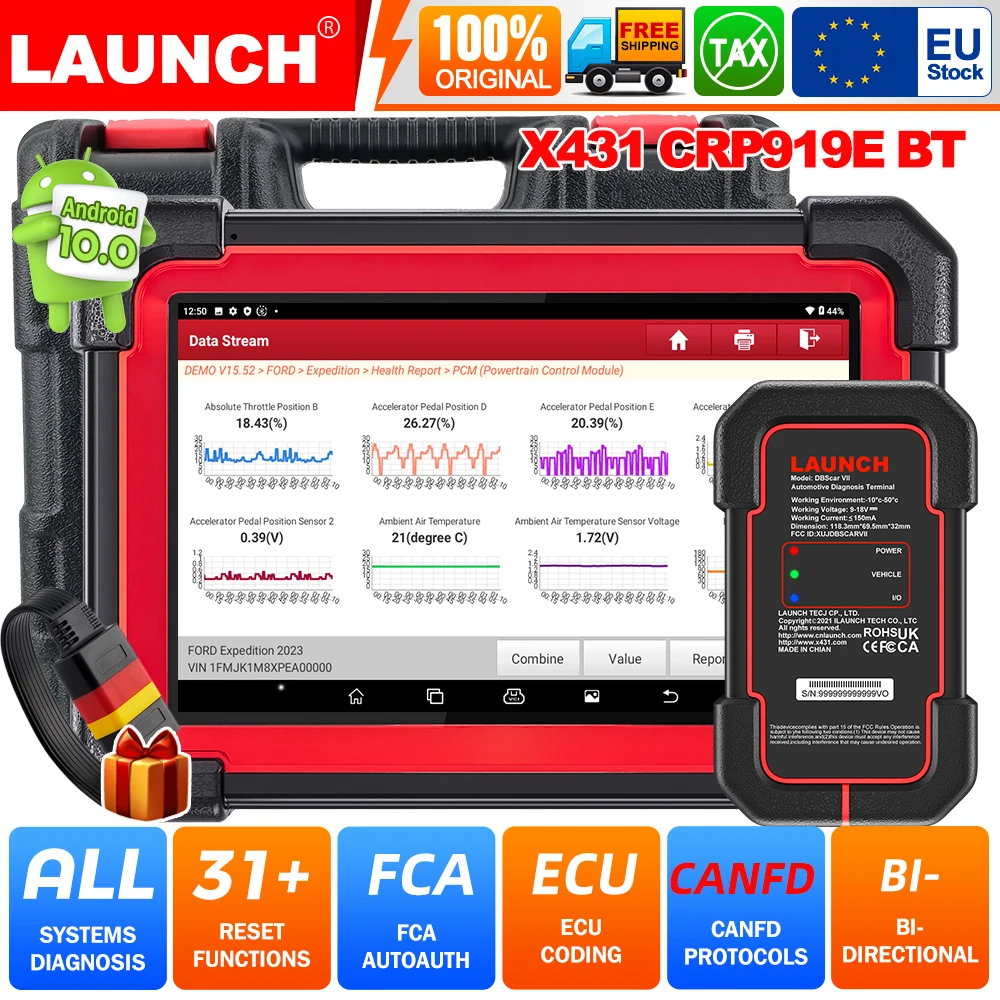 Cuagliare con il LAUNCH X431 CRP919E BT Elite: La Soluzione Definitiva per Diagnosi Automobilistica Professionale