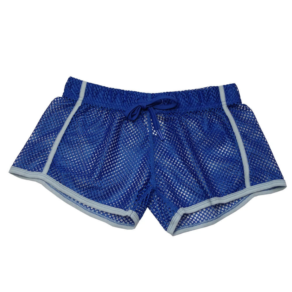 Boxer en maille respirante pour hommes, sous-vêtements sexy, caleçons masculins, pénis gay, culottes pour hommes, caleçons