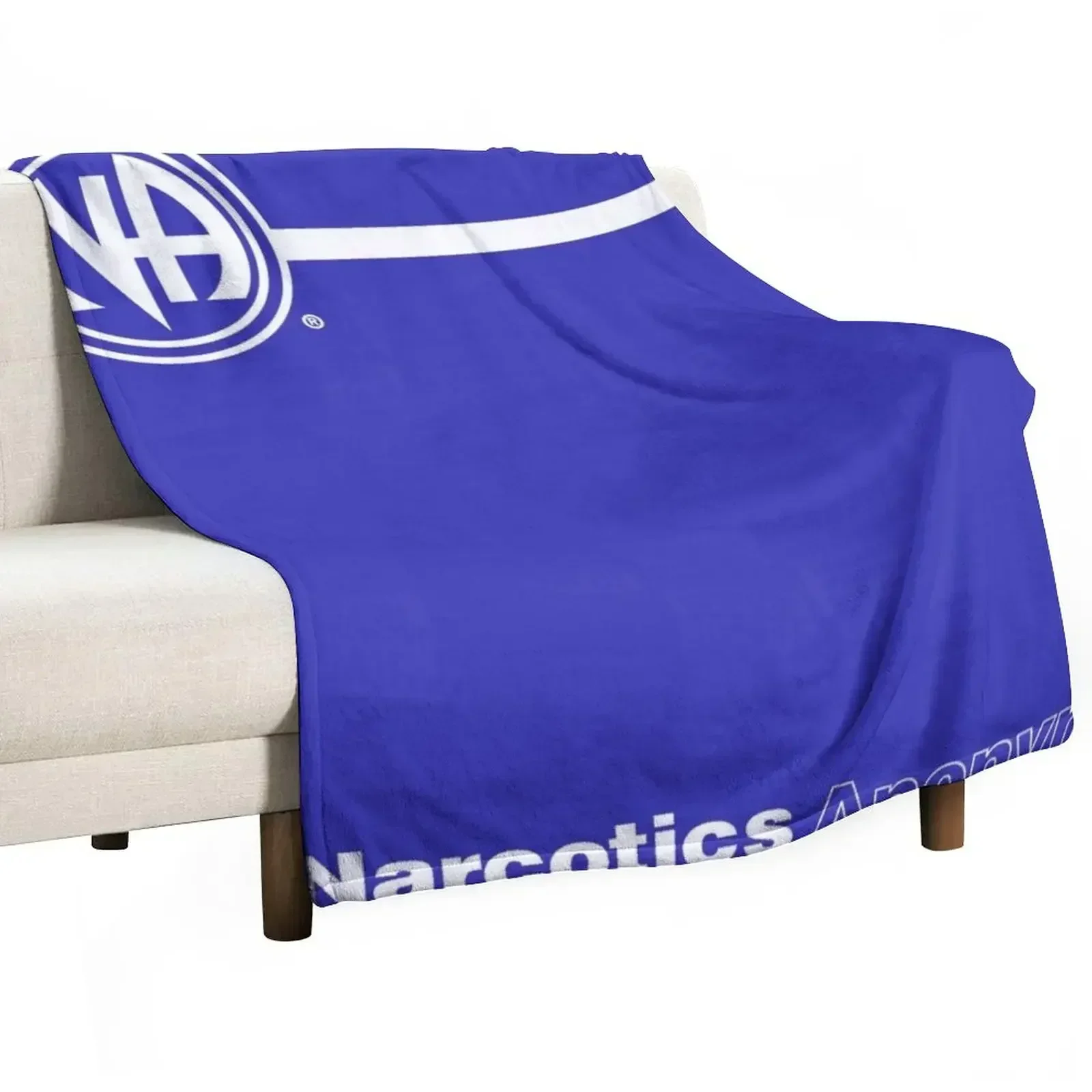 NA Basic Text Book Narcotics Anonymous Gift Throw Blanket Soft Beds Custom Plaid on the sofa Cute Plaid Blankets