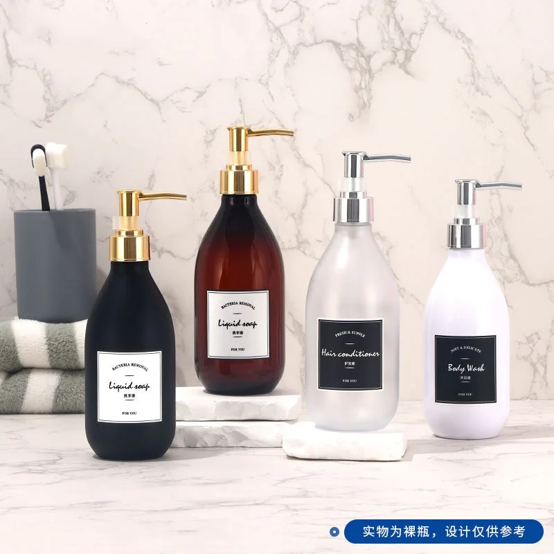 

10 шт., 300 мл, пустая бутылка с насосом для лосьона из ПЭТ, бутылка для очищающего масла, дезинфицирующее средство для рук/контейнер для шампуня, пустая бутылка для мытья ванной комнаты