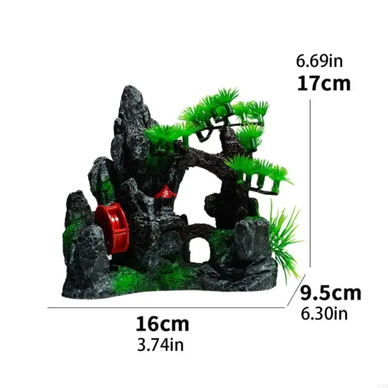 97QD魚タンクロッカリー人工草工芸シミュレーションランドスケープグラス植物魚タンク造園魚タンク植物