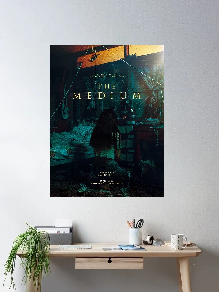 The Medium Movie, Art Print Canvas Poster, Living Room Decor, Home Wall Picture