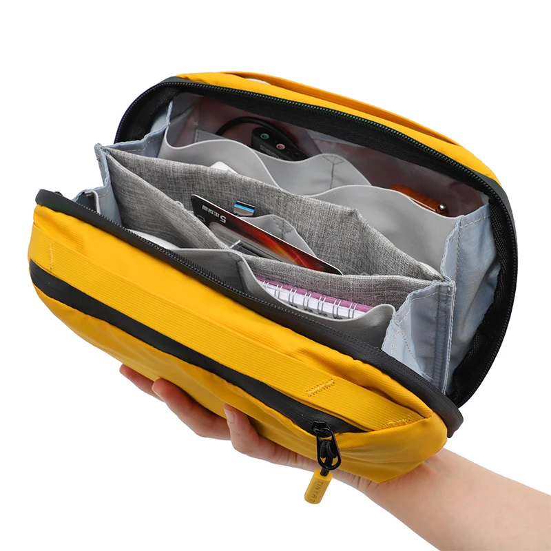 TINYAT Men Women Large Capacity Travel Portable Storage Wash Bags Toiletry Bags Waterproof Cosmetic Bags Wash Shaving Bags