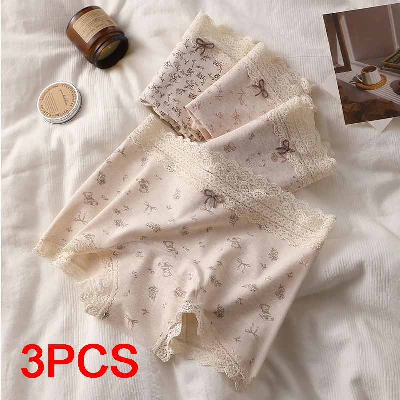 Plus Size Panties Set Pack Fashion Underwear for Women Belly Reducing Panties Boxer Woman Women's Lingerie Sexy Briefs Lady Lace