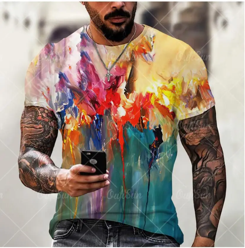 Christmas Men's Short Sleeve Crew Neck T-shirt Summer Outdoor Special Casual Comfort Tops Harajuku  Woman S-7XL Oversized