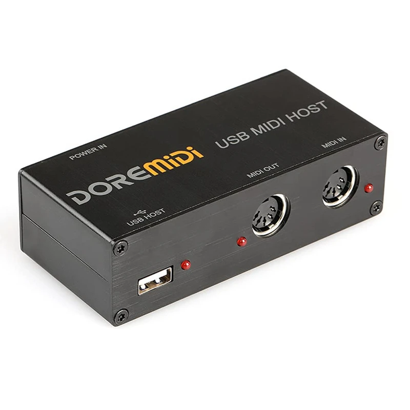 

Doremidi 1 USB To MIDI Host Guitar Effector MIDI Synthesizer Generator MIDI Interface Devices Electronic Instrument Equipment