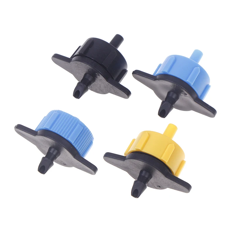 20 pz 2L/4L/8L Emettitori di Goccia Compressione di Pressione Gocciolatori Regolabili Micro Connettori Per Giardino Prato Irrigazione a goccia