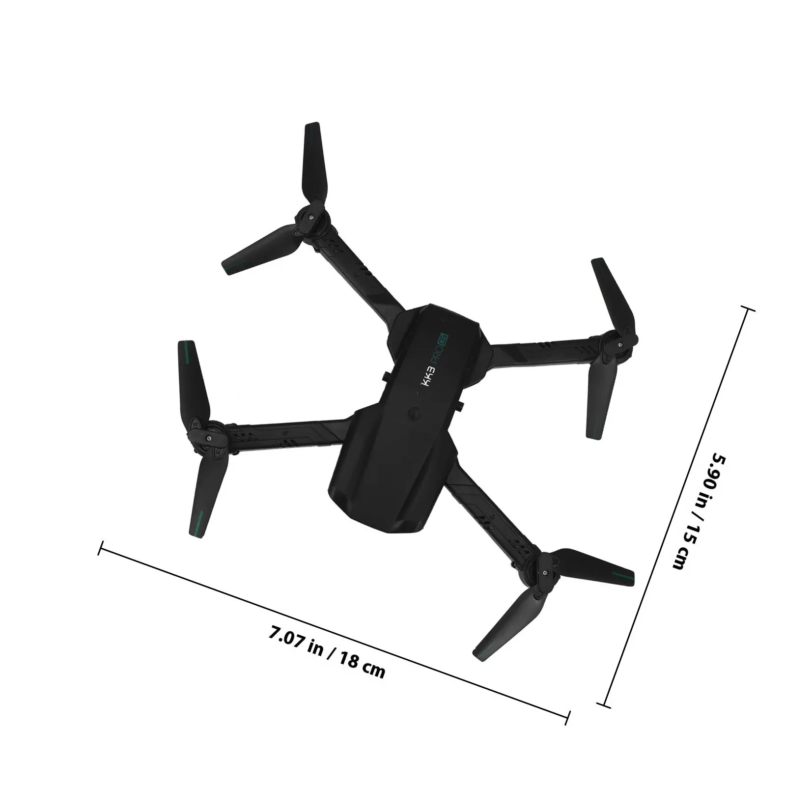 Dron Plegable 4K Rc Quadcopter con Cámara, Retorno Automático, Mini Dron para Adultos, Helicóptero de Control Remoto