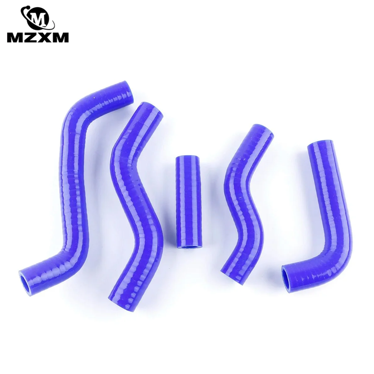 5PCS For Suzuki RMZ 250 RMZ250 2007-2008 2009 Silicone Radiator Coolant Hose Kit