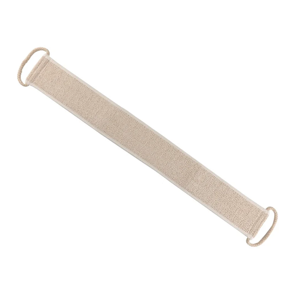 

1Pcs Back-Pulling Towel Exfoliator Strong Hemp Bath Scrubber Reusable Shower Cleaning Tool for Hard to Reach Areas Back Neck