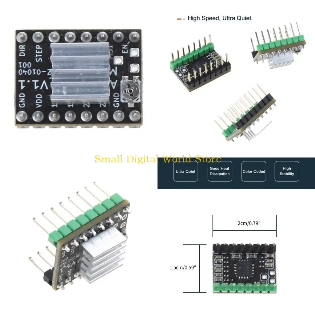 

77UB For Artillery 3D Printer Original Accessories Motherboard Mute Driver FS31W01 Use for SW-X1 X2/Genius Pro/Hornet