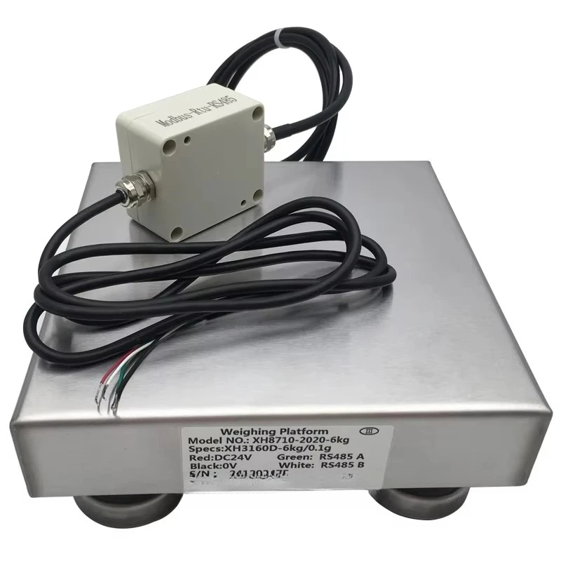 

Customize Weighing Platform With485 Connection Weight Transmitter 485 Scale 30 kg Modbus WITH or WITHOUT Display