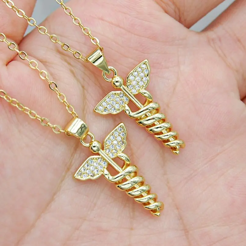 

Copper Gold Color Invisible Setting Chain Necklace Cubic Zirconia 18+2inch Jewelry Special Gift For Women