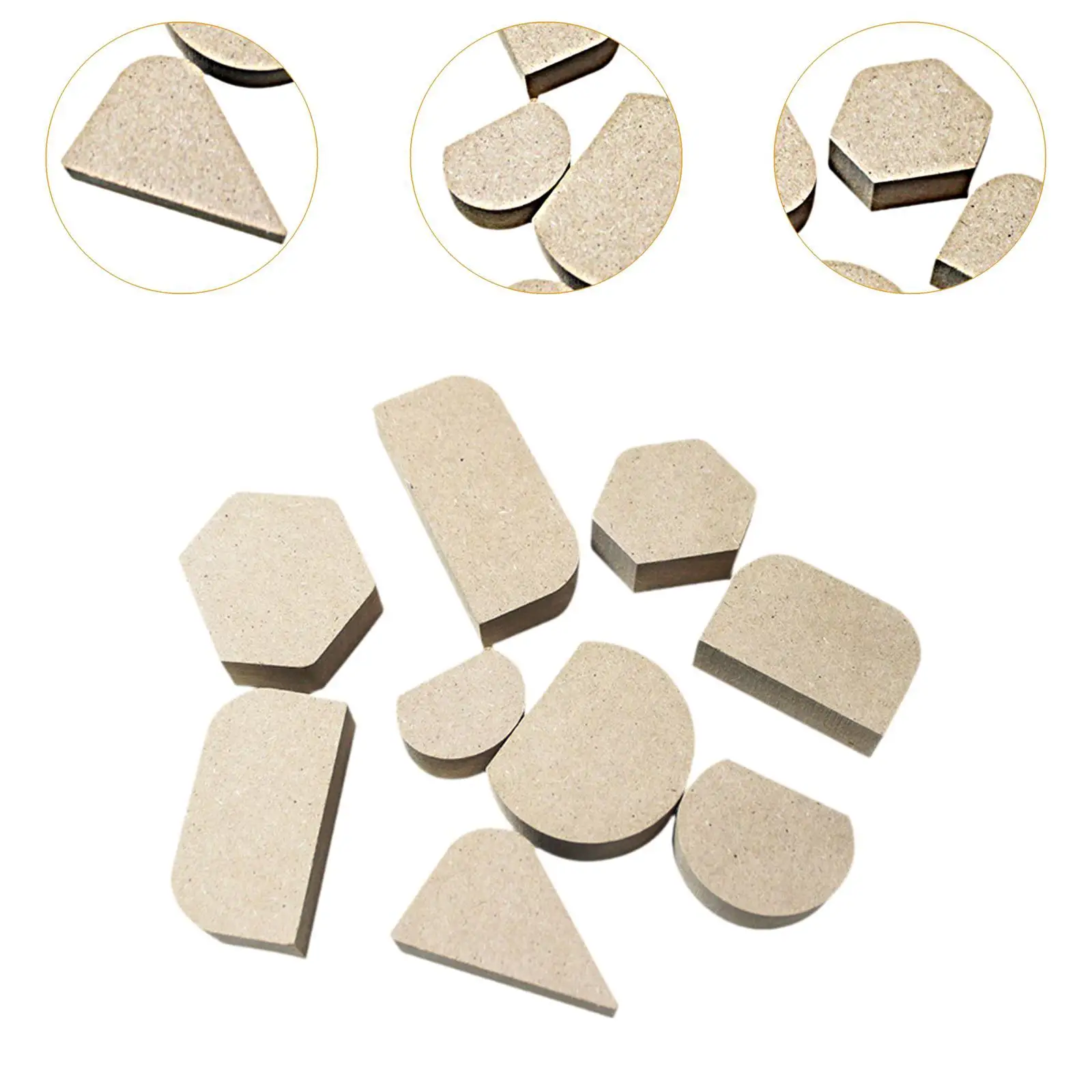 9 Pieces Handle Forming Tool Handle Forms Sturdy Easy to Use Reusable Portable Mug Handle Tools Handle Maker for Ceramic Clay