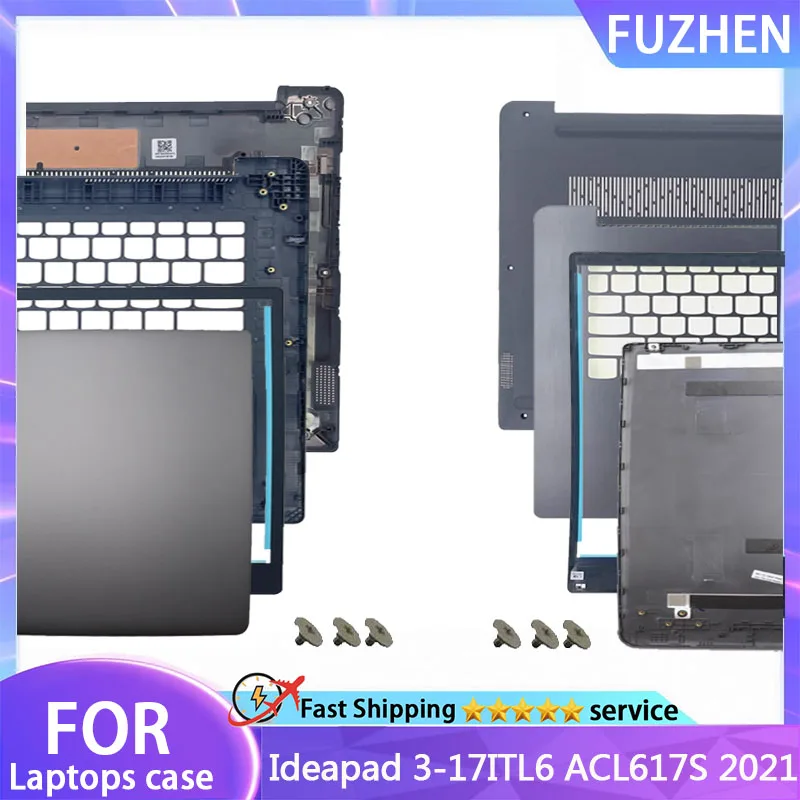 New For Ideapad 3-17ITL6 17S 2021 LCD Back Cover/Front Frame/Palm Rest/Bottom Cover Gray