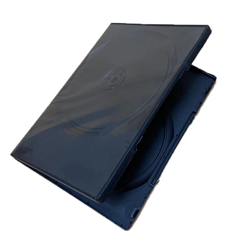 Lightweight PP Plastic Daily Disc Protection Case, Stores 1-2 CD DVD Discs