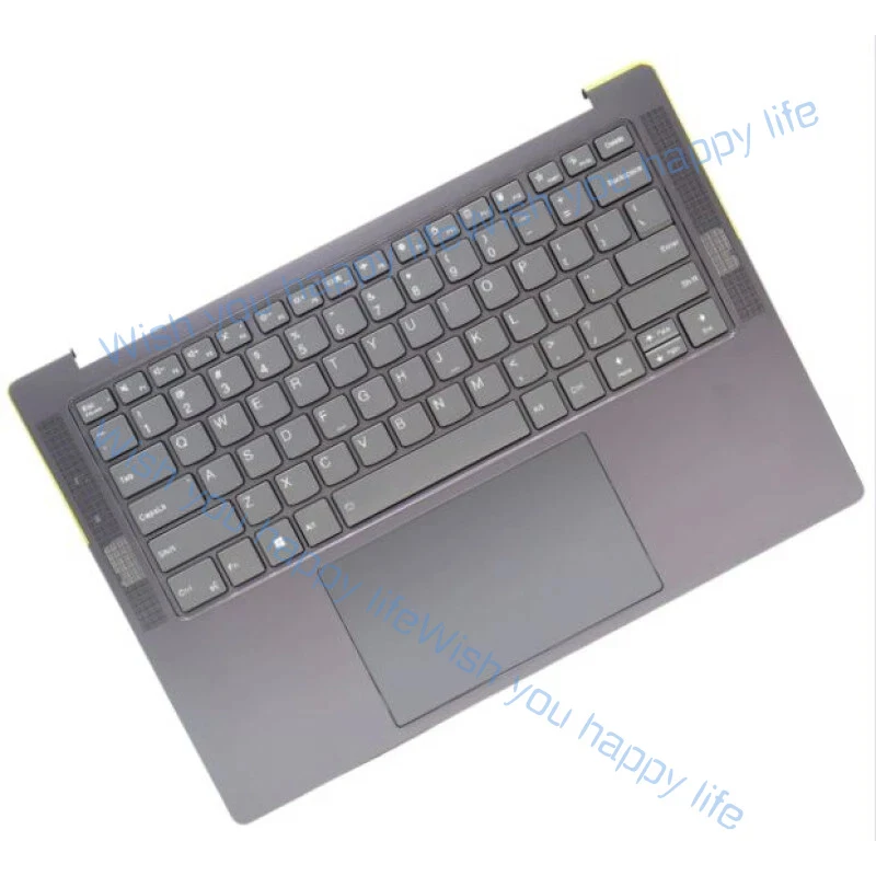L... For Lenovo 7 14ARP8 Palmrest Cover Touchpad Keyboard US Slate Grey 5CB1L50300