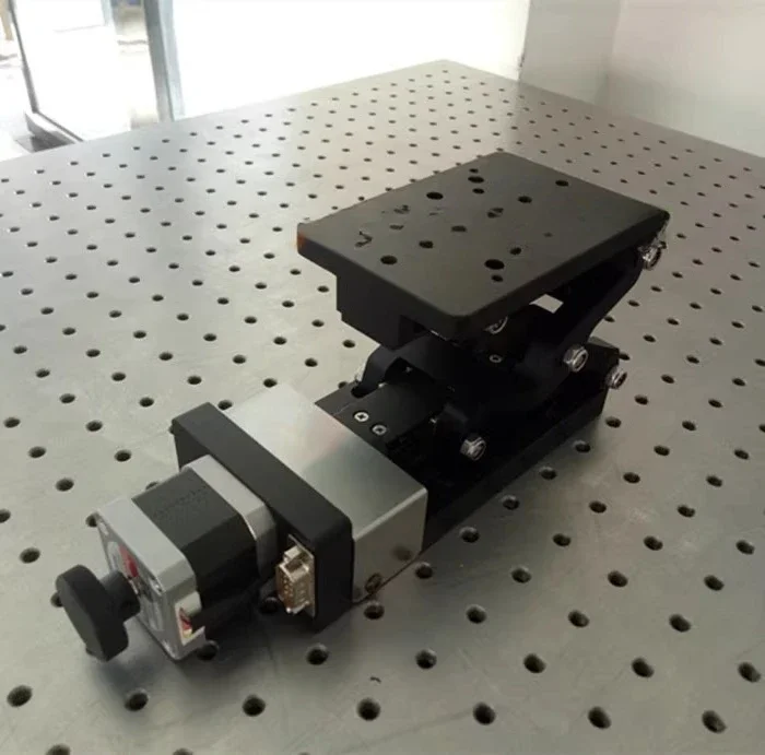 Precision optical electric lifting table, laboratory Z-axis horizontal lifting displacement table, positioning sliding table