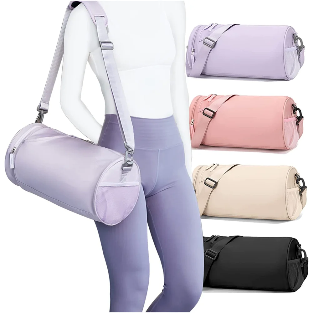 Sporttasche für Frauen Männer große wasserdichte Sporttasche Weekender Tasche kleine Reisetaschen Reisetasche mit nasser Tasche und Schuh fach