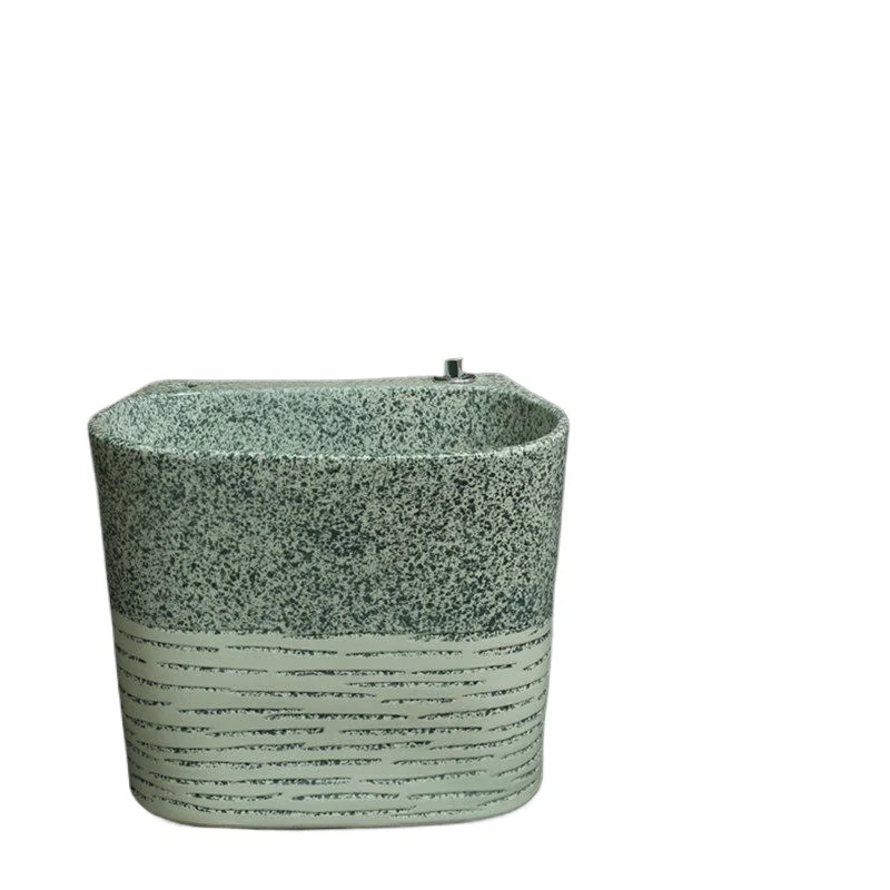 

Balcony Mop Pool Ceramic Household Bathroom Mopping Basin Slot Taiwan Control Outdoor