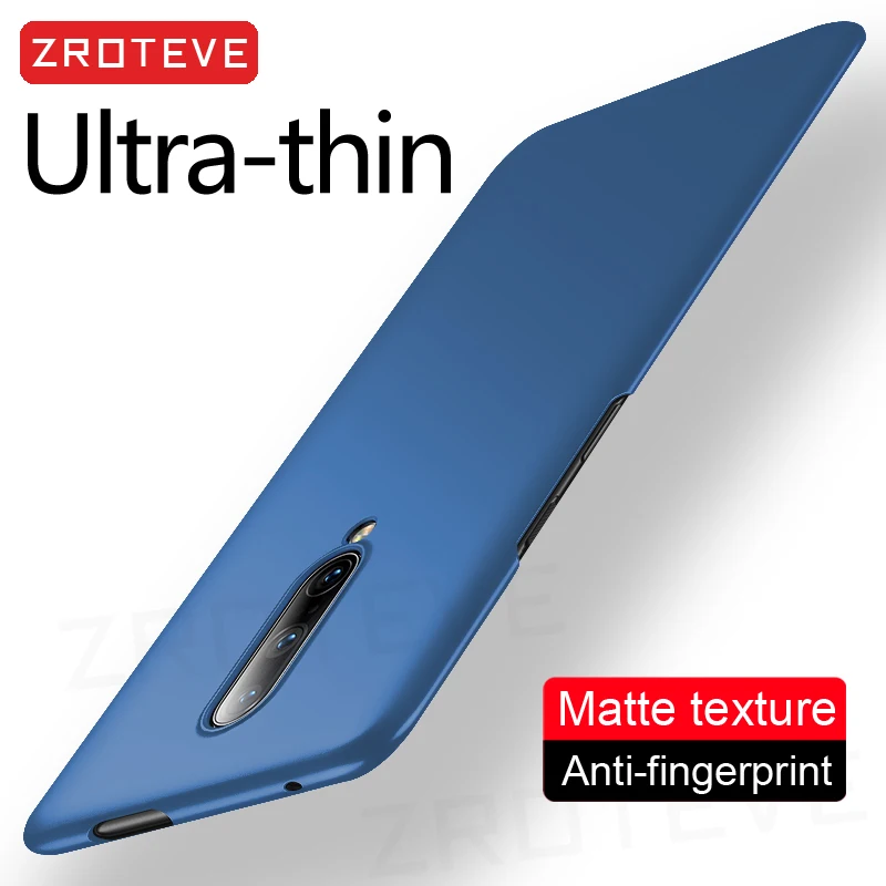 For Oneplus7 Pro Case ZEOTEVE Slim Matte Hard PC Cover For OnePlus 7 7T One Plus 8 T 8T Oneplus7t Oneplus8t Oneplus8 Phone Cases