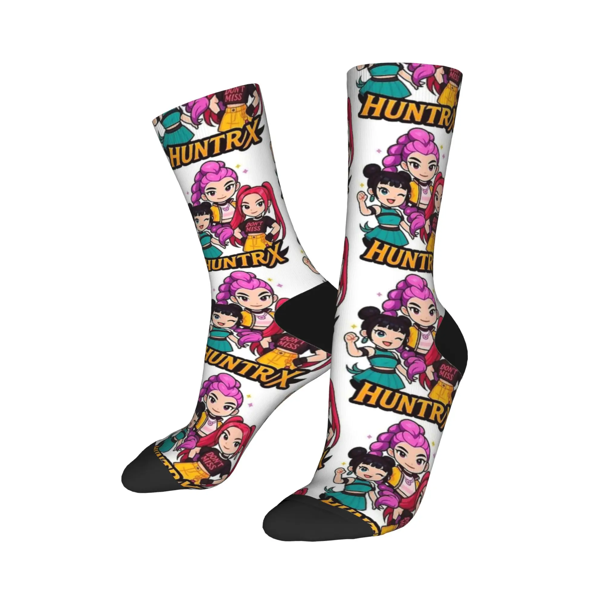 K-Pop شيطان الصيادين الفن هنتركس الفتيات الجوارب عدم الانزلاق جوارب الرجال جودة في الهواء الطلق الجوارب الشتاء التصميم الحديث الجوارب
