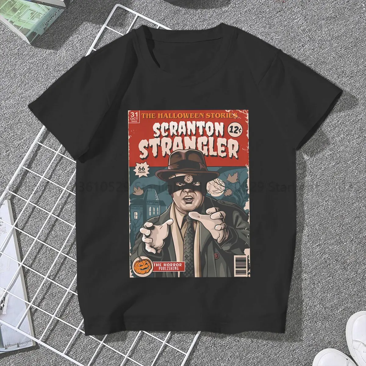 Scranton Strangler TShirt For Girls The Office Y2k Tops Harajuku Female Polyester T Shirt Basic Graphic