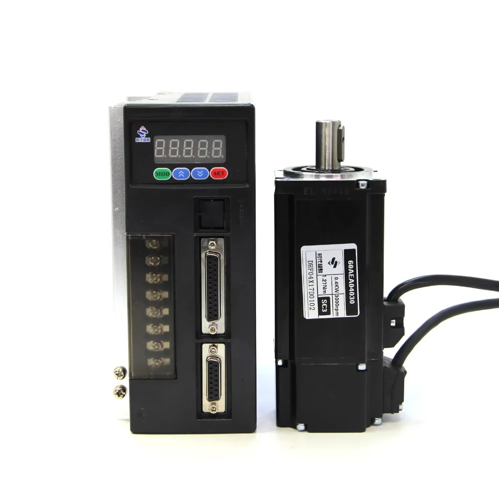 400W 1.27 N.m AC Servo Motor | 220V High Quality Industrial Grade