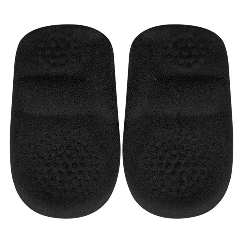 Leg Length Discrepancy Heel Pads 2 Pairs Gel Heel Pads for Pain Relief Cushioned Heel Cups for Plantar Fasciitis Flat for Foot
