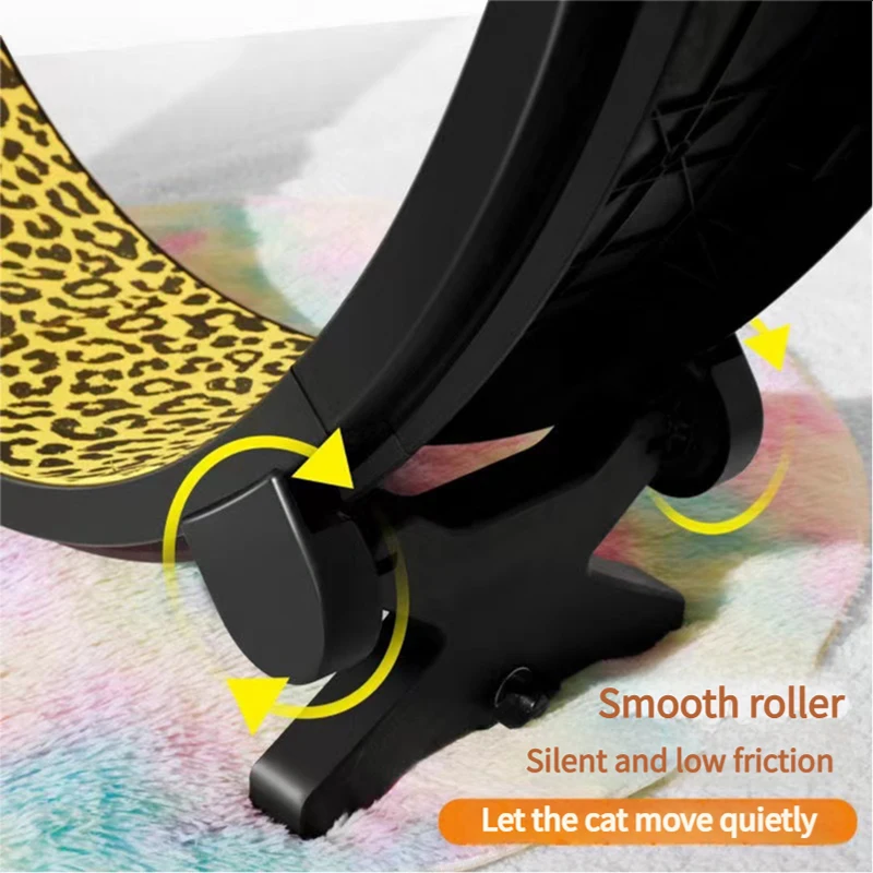Cat Running Silent Home Interactive Toy Cat Exercise Pet Treadmill Wheel