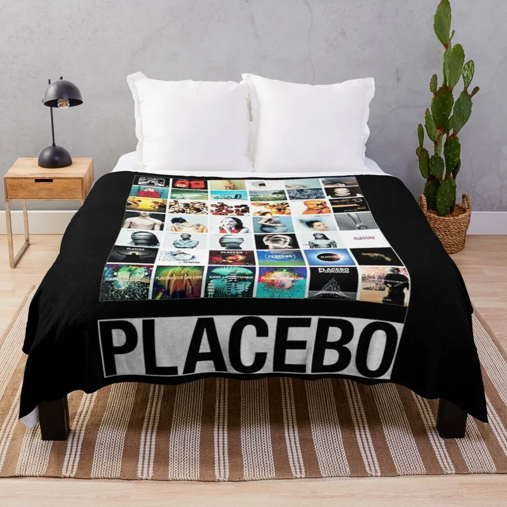 

Placebo photo collageThrow Blanket Decorative Sofa Blankets