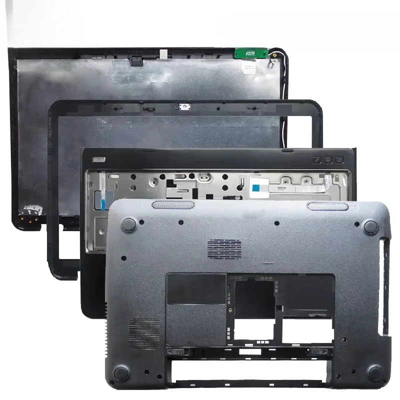 Hc escudo do portátil para dell inspiron 15r n5110 m5110 m511r lcd caso superior/capa da moldura/capa superior do apoio para as mãos/capa da base inferior