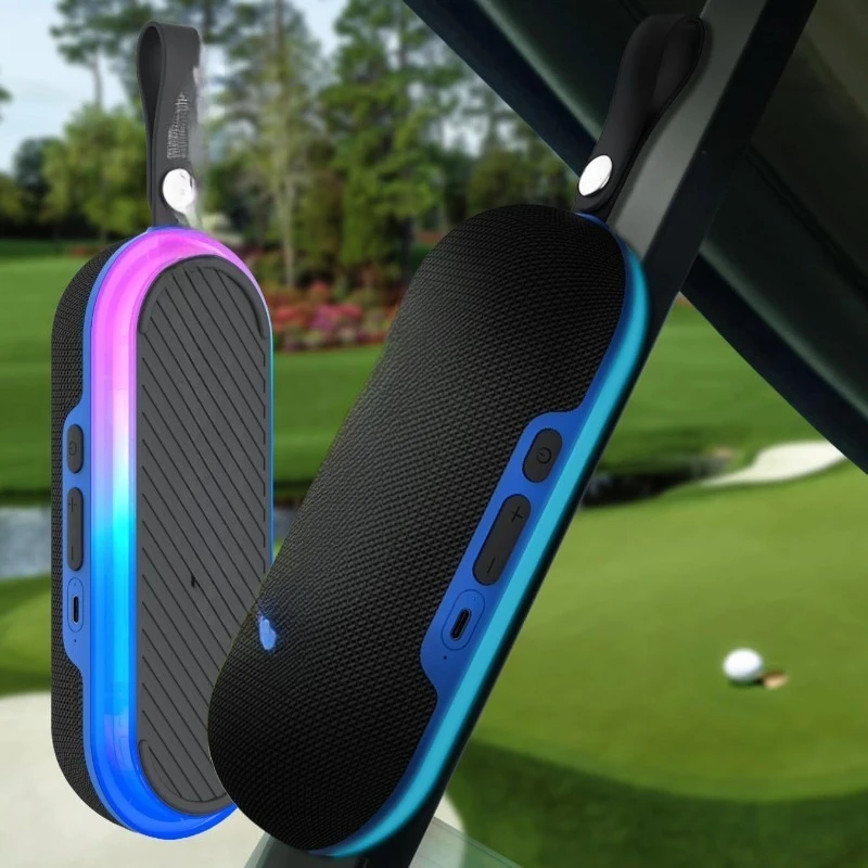 

BEATGRIP Magnetic Bluetooth Speaker – Rechargeable, Mini Wireless Speaker with 12H Battery, LED Lights, IPX6 Waterproof,