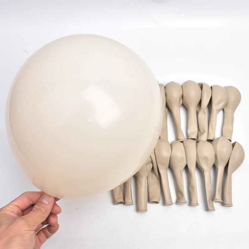 White Beige Balloon Garland Arch Kit Rustic Wedding Balloon Cream Gold Birthday Baby Shower Christening Engagement