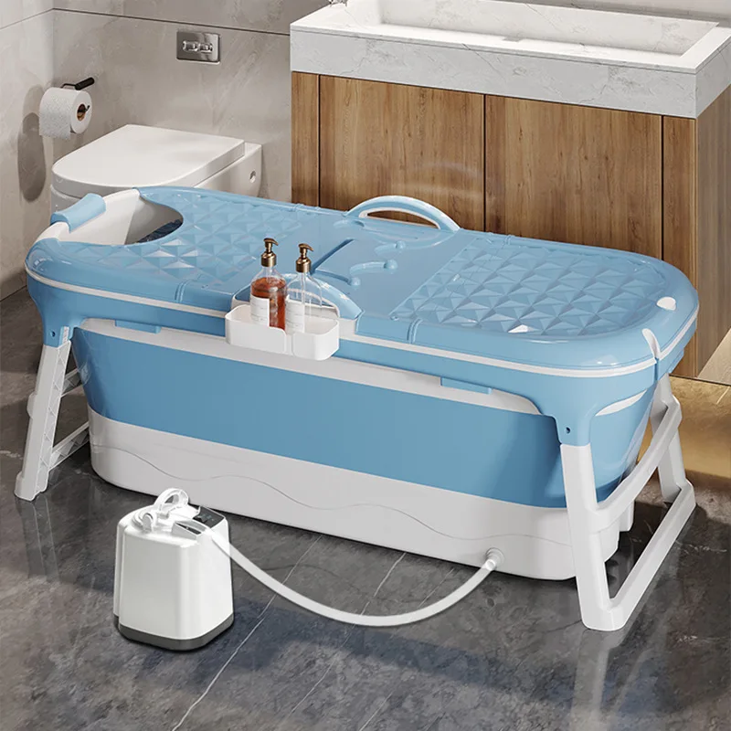 Bath bucket adult foldable tub  artifact  adult whole body steam dual-purpose bathtub