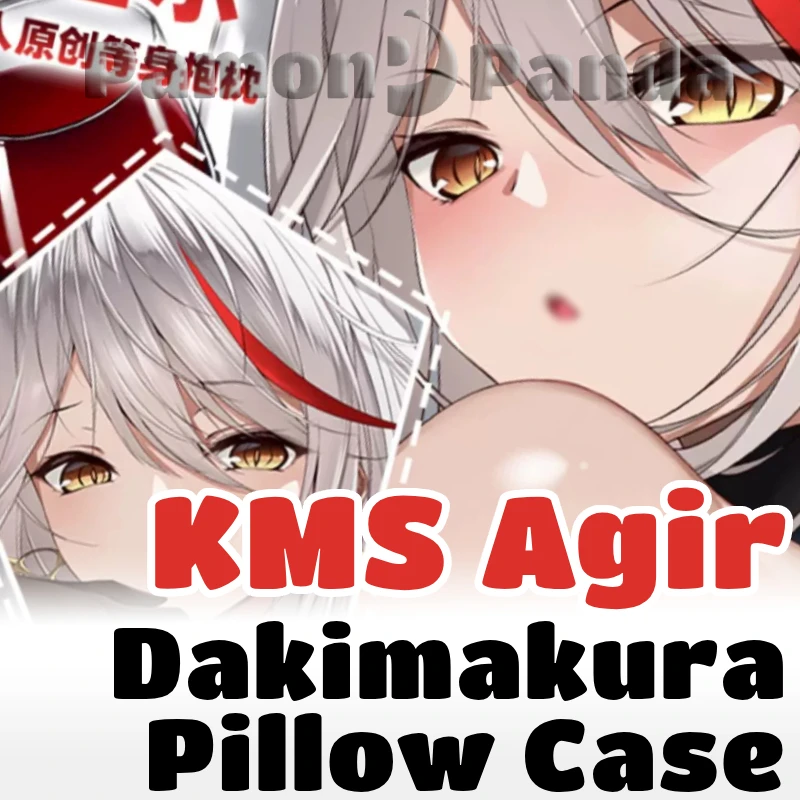 Azur Lane KMS Agir Dakimakura Game Hugging Pillow Case Full Body Cushion Cover Pillowcase Home Bedding Decor Otaku Gift SFYX