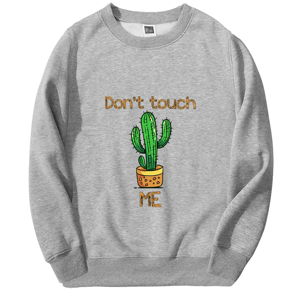 don't Touch Me Funny Desgin Cool Mens Sweatshirt Hoodies Casual Harajuku Streetwear Fashion Pullover Fitness Sportswear