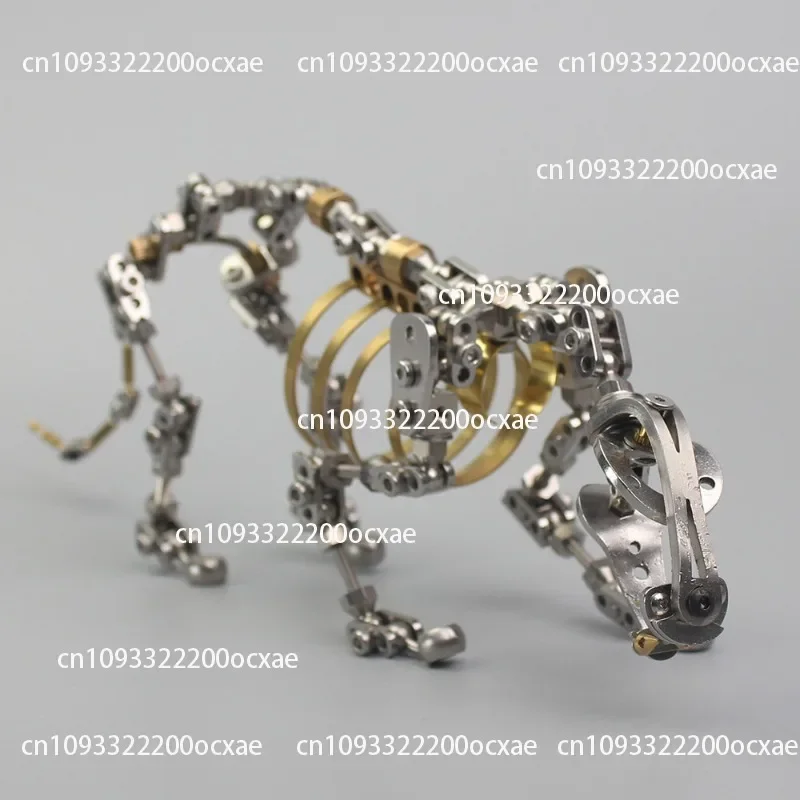 Multi-jointed Movable Animal Skeleton, Tiger Skeleton, Display Piece, Stop-motion Animation