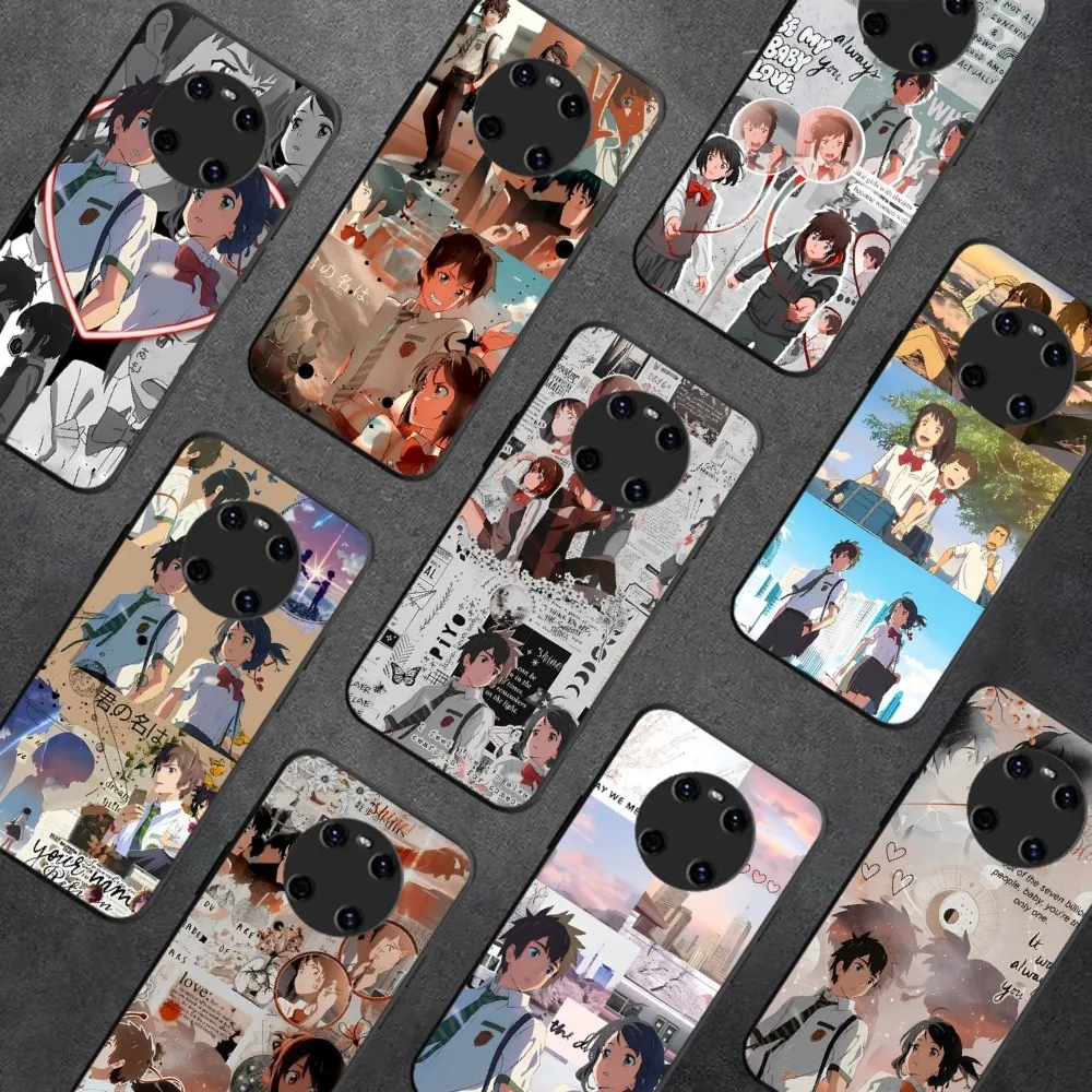 Anime Your Name iphone case For Huawei Y9 6 7 5 Prime Enjoy 7s 7 8 plus 7a 9e 9plus 8E Lite Psmart Shell