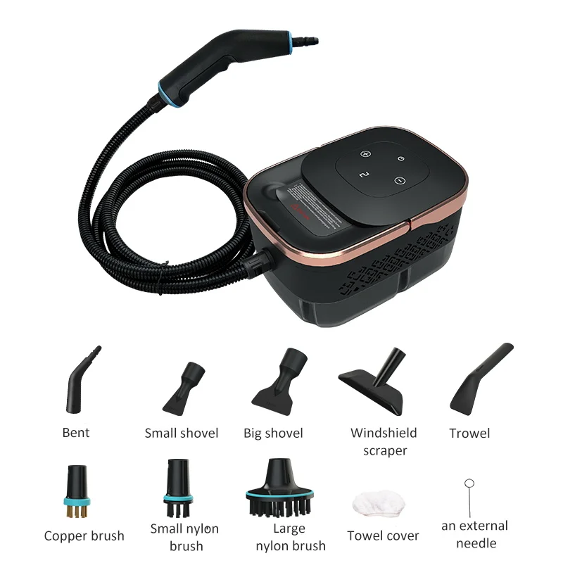 2500W Portable Steam Cleaner High Temperature Sterilization Pressure Jet Washer Machine for Home Car Kitchen Air Conditioner