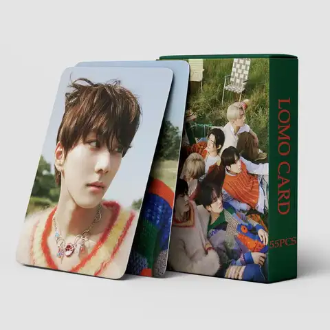 55개/대 Kpop 오렌지 블러드 새 앨범 E 그룹 Lomo 카드 E 포토 카드 JUNGWON JAY 포토 카드
