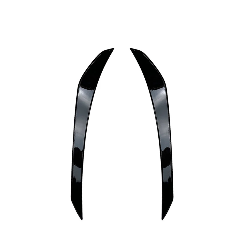 

Car Front Bumper Lip Splitter Spoiler Side Decorative Covers Trim for Mercedes-Benz GLB X247 GLB180 GLB200 Black