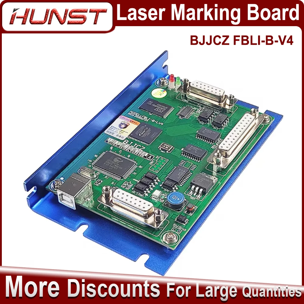 

HUNST BJJCZ Laser Controller Original Card JCZ Control Board FBLI-B-LV4 Ezcad for IPG Raycus JPT MAX Fiber Marking Machine